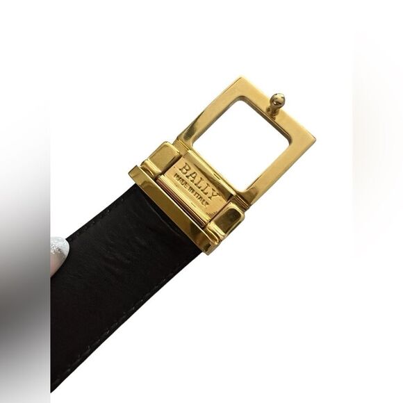 BALLY Two-Toned Reversible Leather Belt main image 6
